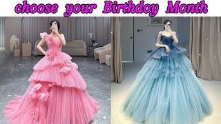 choose your Birthdoy Month dress#wouldyourather