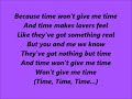 Culture Club - Time (Clock Of The Heart) (Lyrics)