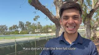 Free fall physics rap   Dennis 6   Kamran 6
