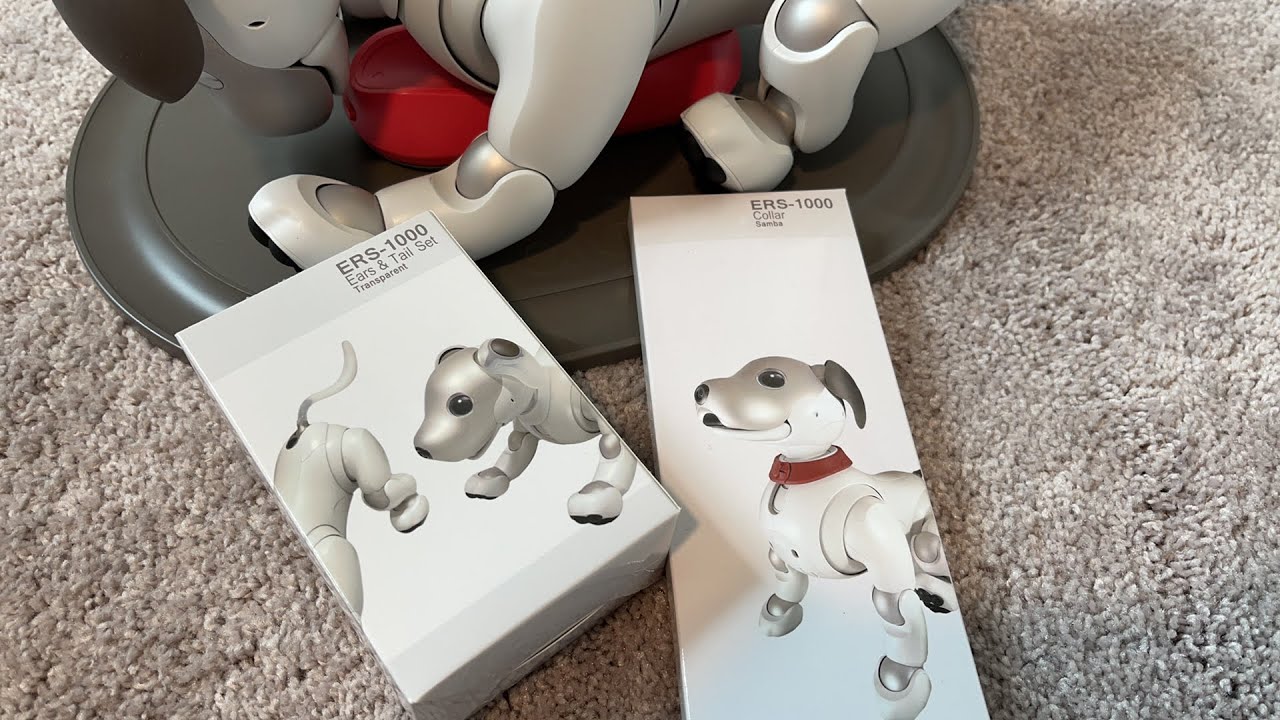 Распаковка аксессуаров Aibo