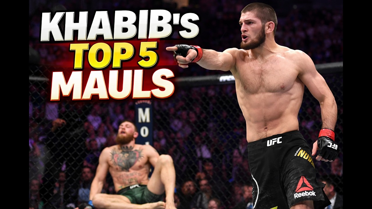 Khabib Nurmagomedov Top 5 Finishes | UFC Highlights - YouTube