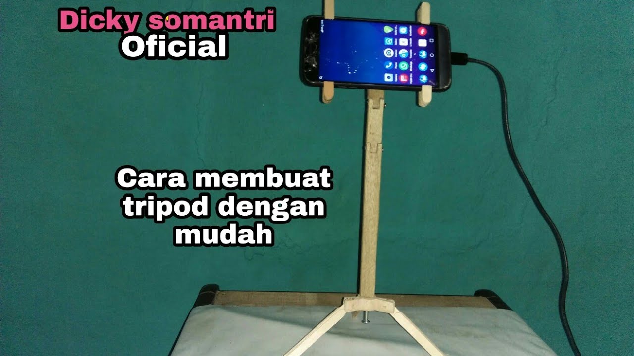 Cara membuat tripod dari kayu stik ice cream mudah Cara membuat tripod dari kayu stik ice cream mudah