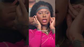 Black Curly Wig Install#wig #wiginstall #blackgirlhairstyle #fyp #curlywig