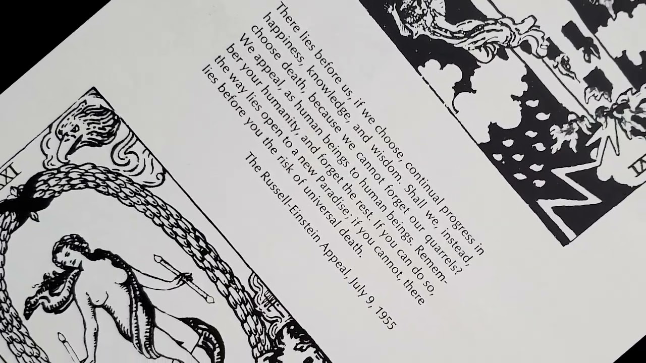 PG158P01 Extract from The Russell-Einstein Appeal, July 9 1955 by Bertrand Russell & Albert Einstein