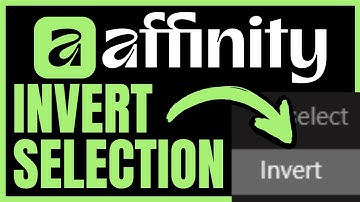 How To INVERT SELECTION In Affinity Designer (QUICK & EASY) 2025