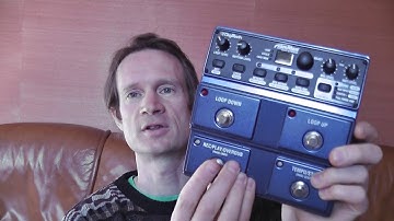 My experience with the Digitech JamMan Stereo (looper pedal)
