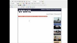 Create RSMail newsletter Tutorial 1
