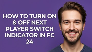 How To Turn On & Off Next Player Switch Indicator In FC 24 - GUIDE!