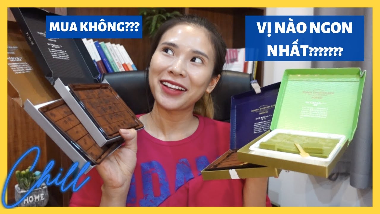 Nama Chocolate Royce Vị Nào Ngon Nhất? Lần Đầu Thử Ăn Nama Chocolate Của Tớ!