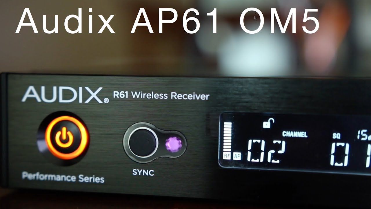 Audix AP61 OM5 Wireless Microphone In depth review (INGLES) - YouTube