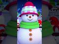 Muñeco De Nieve De Navidad #shorts #funny #cartoon #ytshorts #christmassong #Christmassnowman