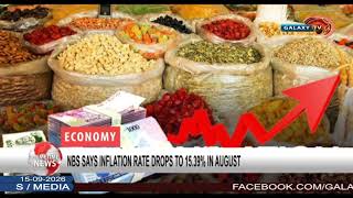 Information NBS SAYS INFLATION RATE TO 15 39% IN AUGUST News
