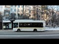 Видное. Троллейбус МАЗ-206Т №28 маршрута №4. 02 декабря 2023