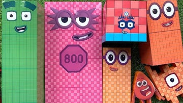 Looking for Numberblocks NEW 7225 Puzzle Tetris Space ASMR  | Numberblocks Satisfying Video