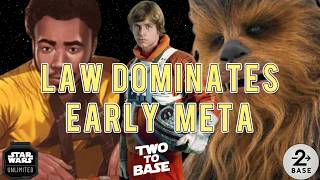 LAW DOMINATES EARLY META | Cantina Clash Quick Thoughts | Star Wars: Unlimited