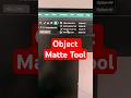 New Object Matte Tool in After Effects Beta #tutorial #adobe #animation #motiongraphics