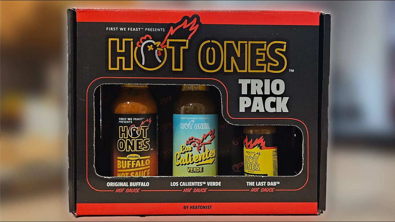 Hot Ones Hot Sauce Pepper X Trio Pack