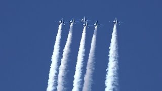 20150313 本日のブルーインパルス 基地上空訓練 #1-3