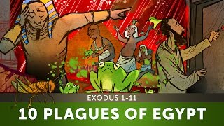Sunday School Lesson - The 10 Plagues of Egypt - Exodus 1-11 - Bible Teaching Stories for VBS Sunday School Lesson - The 10 Plagues of Egypt - Exodus 1-11 - Bible Teaching Stories for VBS