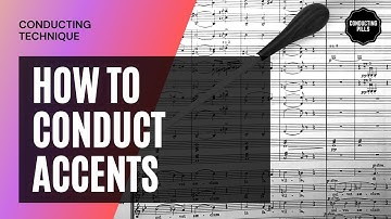 Conducting technique - How to conduct accents