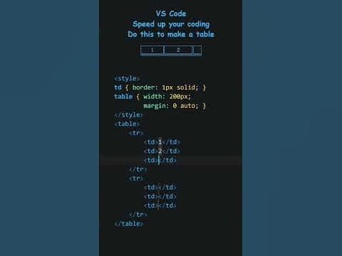 boost your coading do it these tricks | Create a table just in 1line ...