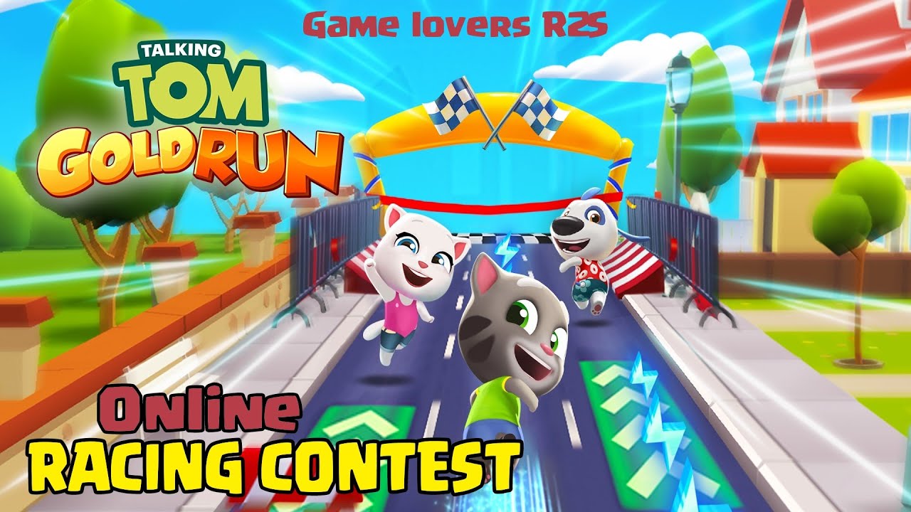 Talking Tom Gold Run 🏁 New Racing Contest 🏁 2022 Rs Charan Gaming YouTube