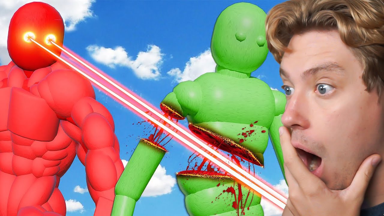 Реакция на лучшие бои NPC-героев в стиле рэгдолл