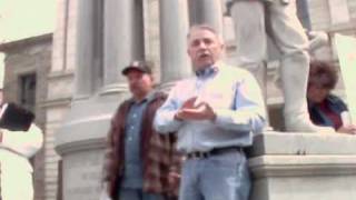 Bradford County  Concerned Citizens  tea party at the Bradford County Court House in Towanda, Pa