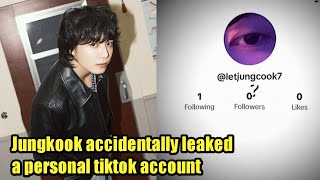 Jungkook BTS Chronology Accidentally Leaks Personal TikTok Account, Now Has 3.8 Million Followers