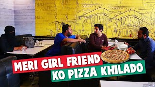 | MERI GIRL FRIEND KO PIZZA KHILADO PRANK | By Nadir Ali & Ahmed in | P 4 PAKAO | 2020