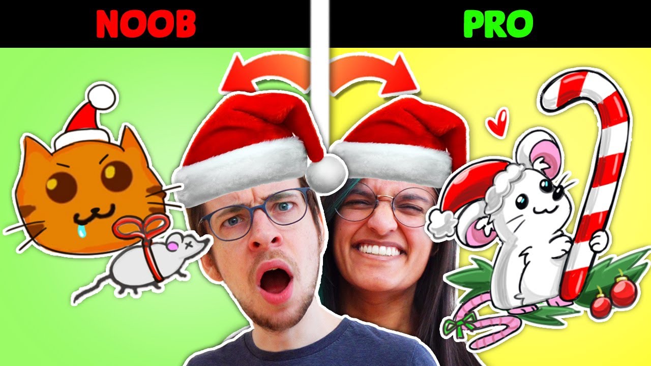 HVEM KAN TEGNE DE BEDSTE JULE TEGNINGER? - Roblox Speed! Draw!