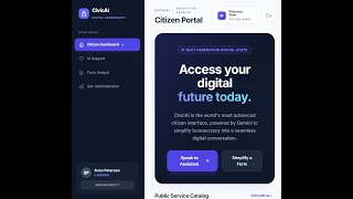 AI-Powered Citizen Services Portal | Simplifying Government Services