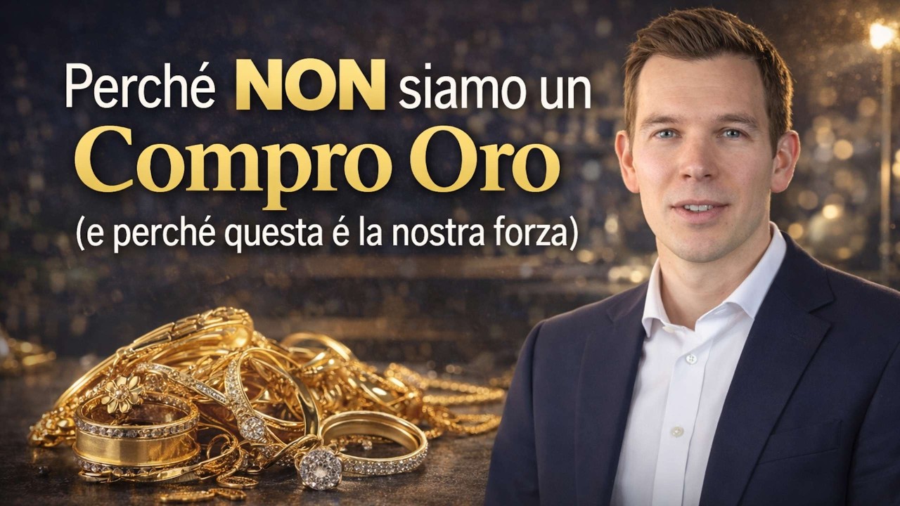 Perché NON Siamo Un Compro Oro | Sette Gioielli