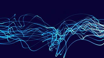 Fractal String Dark FREE Video Background 1080p