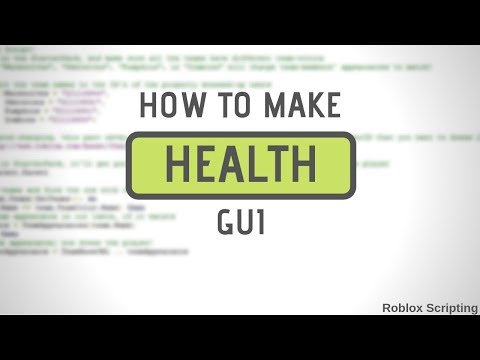 How To Make Health Gui Roblox Scripting Youtube - fr roblox studio health gui 14 youtube