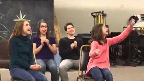 Hitchhiker improv (Abby, Ellie, Kit, Sioux, Grace)...