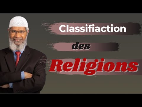classification des religions