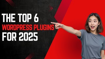 Top 6 WordPress Plugins for 2025: Must-Have Tools to Skyrocket Your Site!#WordPressPlugins#Wordpress