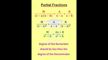 Partial Fractions