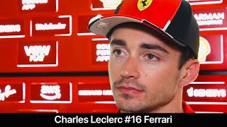 F1 2023 Saudi Arabian GP Charles Leclerc FP2 Interview