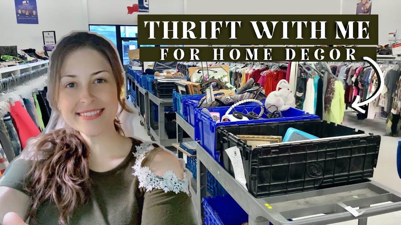 So much stuff! THRIFTING HOME DECOR AT GOODWILL! + STYLED THRIFT HAUL ...