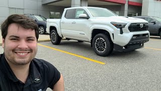 2024 Toyota Tacoma TRD Sport in Wind Chill Pearl