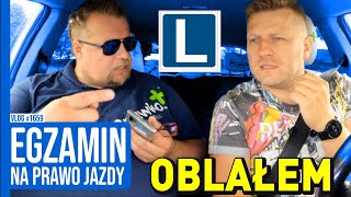 Oblałem egzamin na prawo jazdy kat. B / VLOG 1659