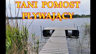 Pomost pływający na beczkach - wykonanie cz. 2