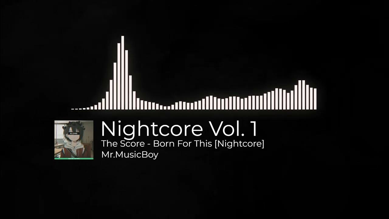 The score born for this nightcore youtube