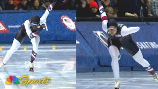 Erin Jackson, Brittany Bowe earn Olympic spots in 1000m at U.S Olympic Trials | NBC Sports