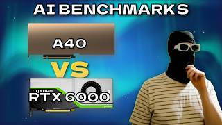 A40 vs RTX 6000 Ada Generation (AI Benchmarks) Guide