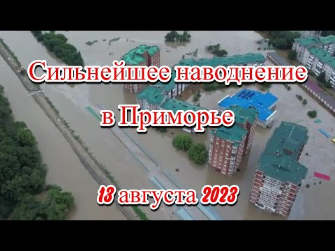 По Приморью ударил тайфун Ханун 65 населенных пунктов ушли под воду