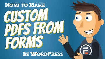 How to Create Custom PDFs from Form Entries in WordPress