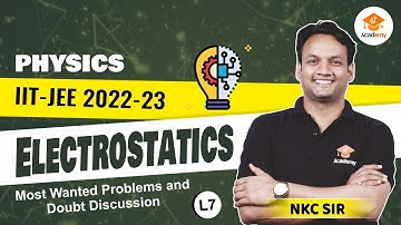 Electrostatics JEE | Class 12 Physics | Most Wanted Problems | IIT/ JEE 2022 Preparation | NKC Sir